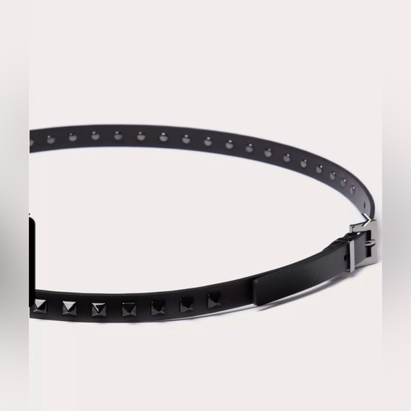 ROCKSTUD BELT IN CALFSKIN 15 MM - Picture 4 of 4